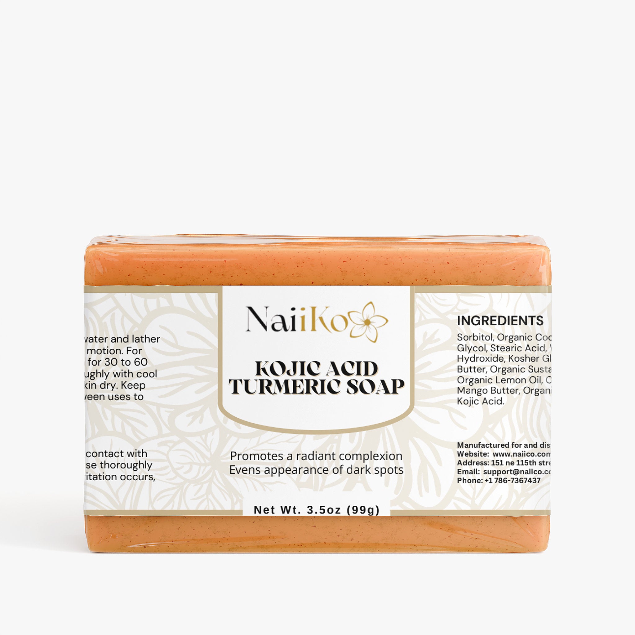 Kojic Acid & Turmeric Soap