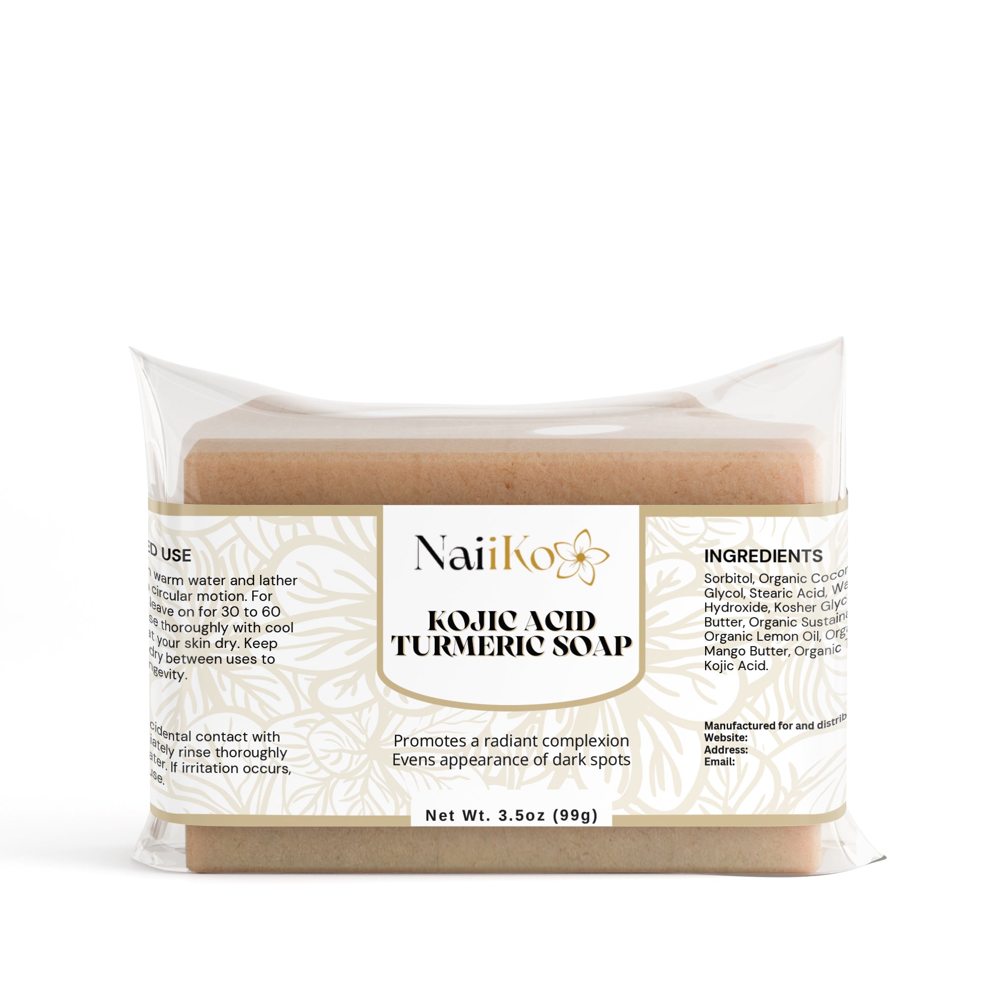 KOJIC & TURMERIC SOAP